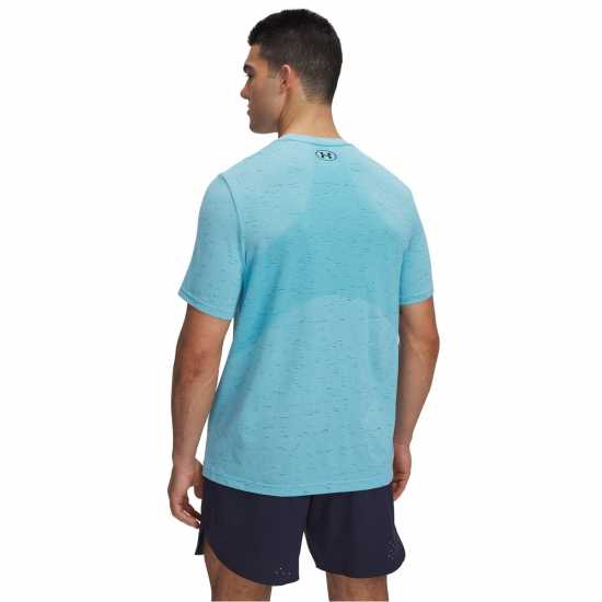 Under Armour Мъжка Риза Vanish Seamless T-Shirt Mens Поточно синьо Мъжки тениски и фланелки