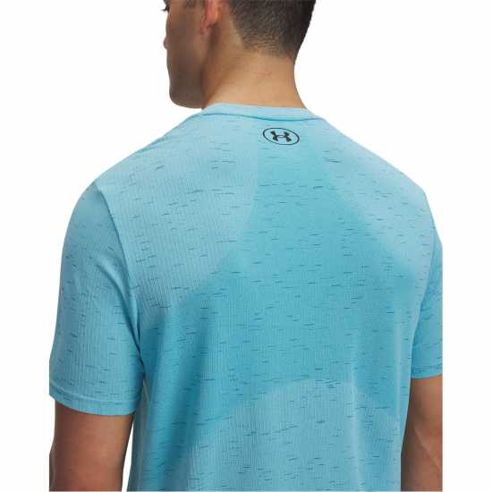 Under Armour Мъжка Риза Vanish Seamless T-Shirt Mens Поточно синьо Мъжки тениски и фланелки