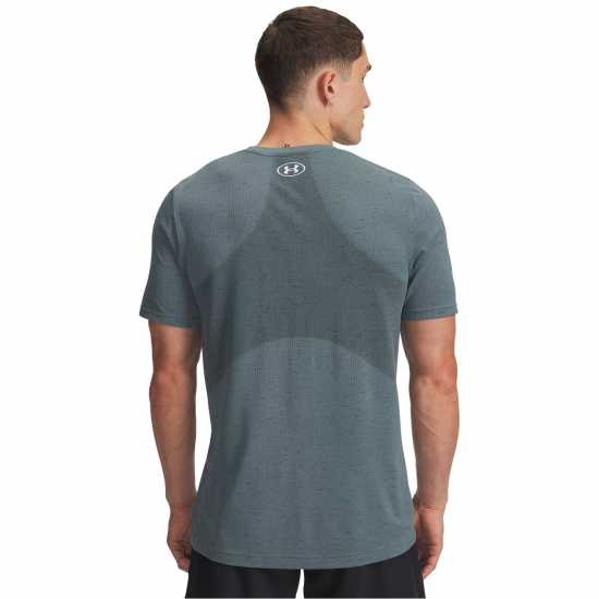 Мъжки тениски и фланелки Under Armour Мъжка Риза Vanish Seamless T-Shirt Mens Jasper Blue Under Armour Мъжка Риза Vanish Seamless T-Shirt Mens Jasper Blue Мъжки тениски и фланелки