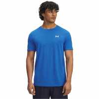 Under Armour Мъжка Риза Vanish Seamless T-Shirt Mens Blue Atlantis Мъжки тениски и фланелки