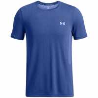 Under Armour Мъжка Риза Vanish Seamless T-Shirt Mens Синьо 