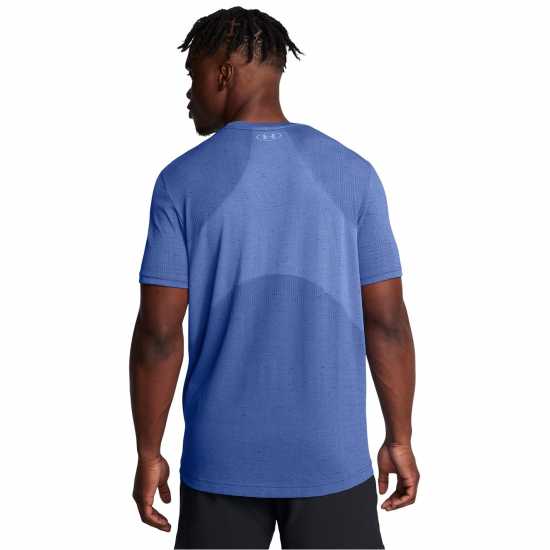 Under Armour Мъжка Риза Vanish Seamless T-Shirt Mens Синьо Under Armour Мъжка Риза Vanish Seamless T-Shirt Mens Синьо