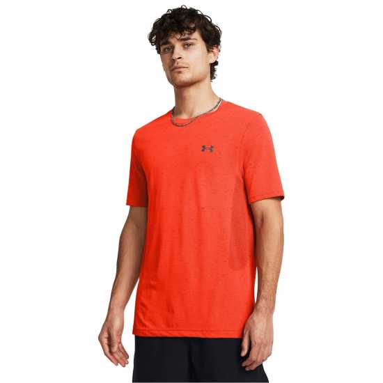 Мъжки тениски и фланелки Under Armour Мъжка Риза Vanish Seamless T-Shirt Mens Оранжево Under Armour Мъжка Риза Vanish Seamless T-Shirt Mens Оранжево Мъжки тениски и фланелки