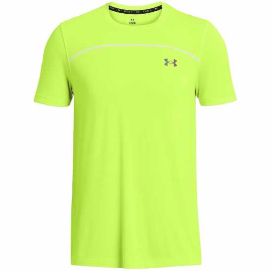 Under Armour Rush Seamless Short-Sleeve Performance Gym Top Жълто 