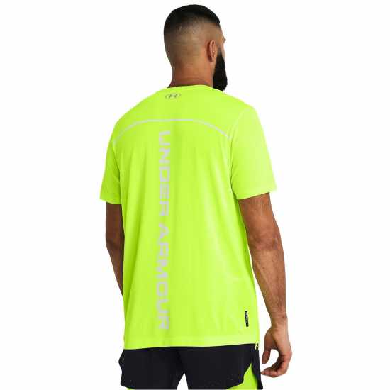 Under Armour Rush Seamless Short-Sleeve Performance Gym Top Жълто 