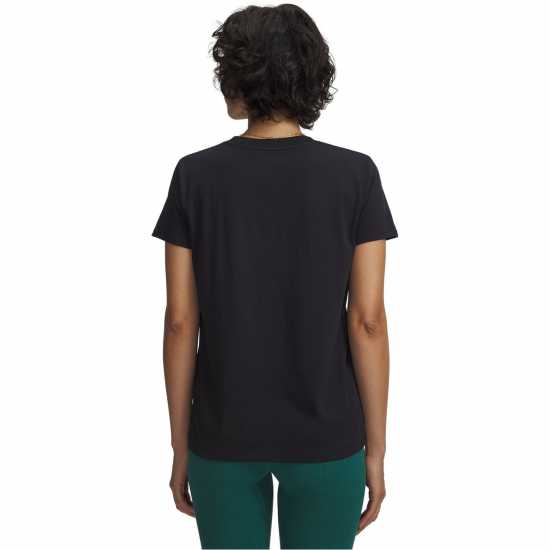 Under Armour Rival Core Short Sleeve Womens Черно Дамски тениски и фланелки