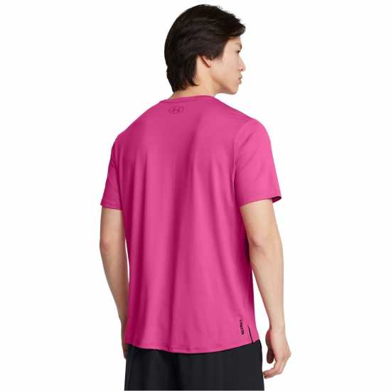 Under Armour Vanish Energy Short Sleeve Men's Розово Мъжки тениски и фланелки