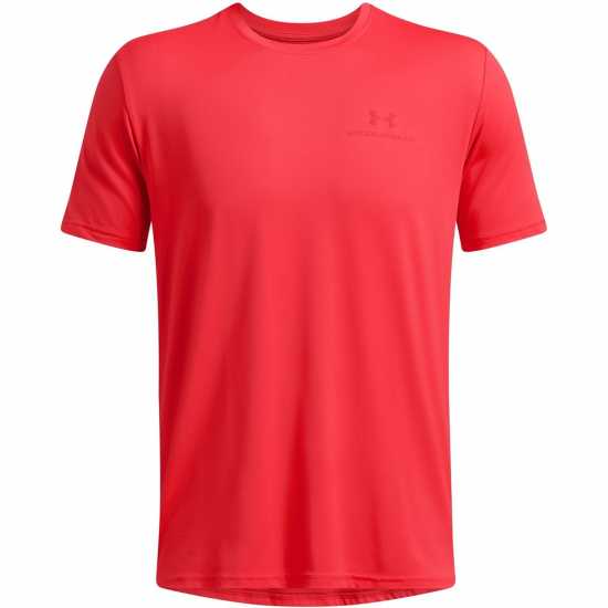 Under Armour Vanish Energy Short Sleeve Men's Red Мъжки дрехи за фитнес