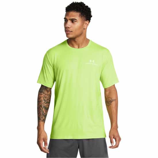 Under Armour Vanish Energy Short Sleeve Men's Green Мъжки дрехи за фитнес