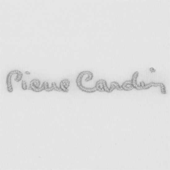 Мъжки ризи Pierre Cardin Мъжка Тениска V Neck T Shirt Mens White Pierre Cardin Мъжка Тениска V Neck T Shirt Mens White Мъжки ризи