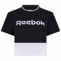 Reebok Logo Croptee Ld99