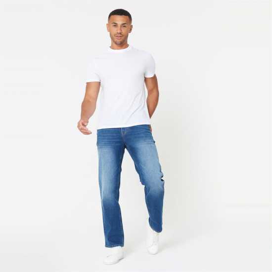 Loose Fit Jeans Mid Wash  - Мъжки дънки
