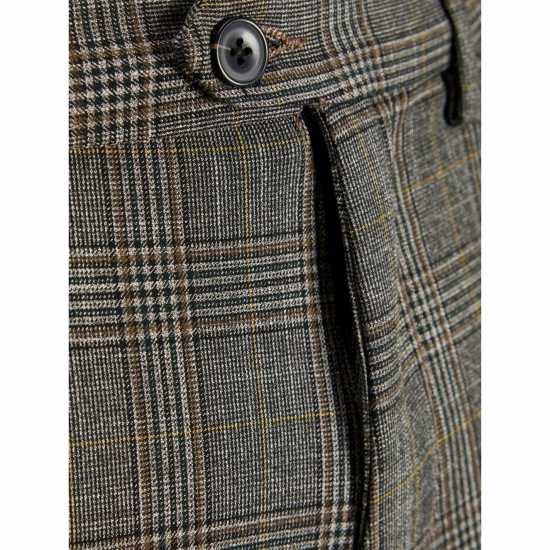 Jack And Jones Men's Marco Conner Tartan Straight Leg Jeans  