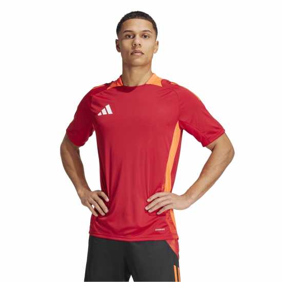 Adidas Мъжка Риза Tiro 25 Competition Training T-Shirt Mens Power Red 