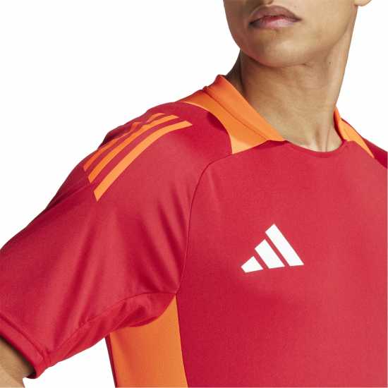 Adidas Мъжка Риза Tiro 25 Competition Training T-Shirt Mens Power Red 
