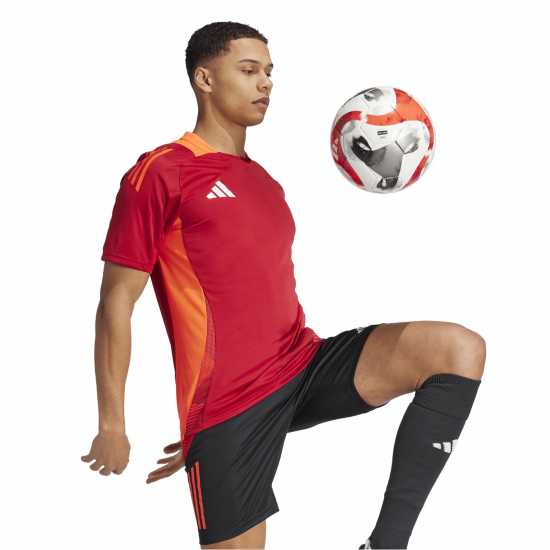 Adidas Мъжка Риза Tiro 25 Competition Training T-Shirt Mens Power Red 
