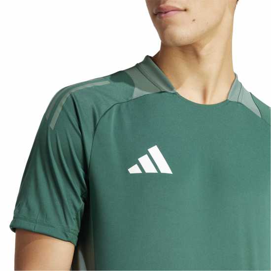 Adidas Мъжка Риза Tiro 25 Competition Training T-Shirt Mens Dark Green 