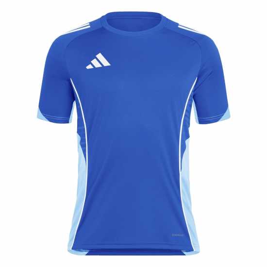 Adidas Мъжка Риза Tiro 25 Competition Training T-Shirt Mens Нави Син Мъжки тениски и фланелки