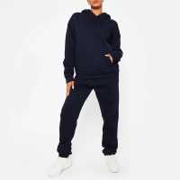 I Saw It First Ultimate Oversized Joggers Navy Дамски долнища на анцуг