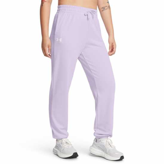 Under Armour Rival Terry Joggers Womens Лилаво Under Armour Rival Terry Joggers Womens Лилаво