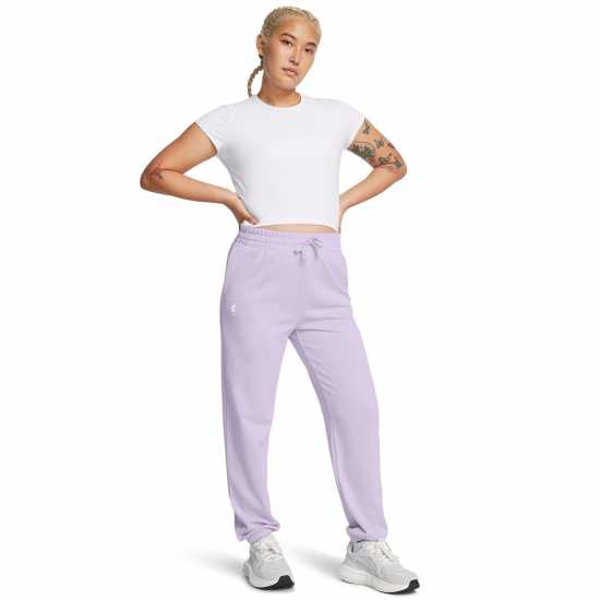 Under Armour Rival Terry Joggers Womens Лилаво Under Armour Rival Terry Joggers Womens Лилаво