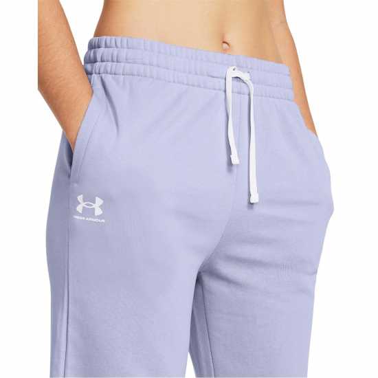 Under Armour Rival Terry Joggers Womens Purple Under Armour Rival Terry Joggers Womens Purple