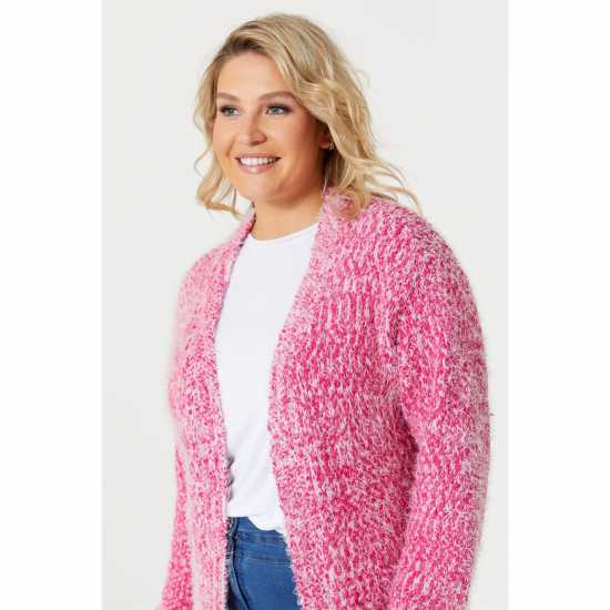 Плетена Жилетка Yarn Pink Cardigan  Дамски пуловери и жилетки