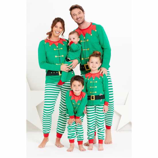 Be You Ladies Family Christmas Elf Dress Up Pyjamas  Дамско облекло плюс размер