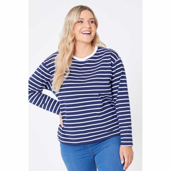 Be You Long Sleeve Stripe T-Shirt  