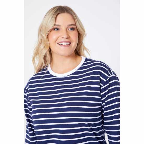 Be You Long Sleeve Stripe T-Shirt  