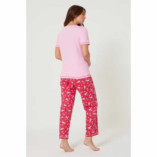 Be You Long Day Slogan Pyjama  Дамско облекло плюс размер