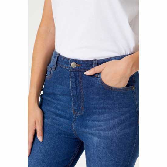 Be You Hallie High Waist Indigo Jean  Дамски дънки