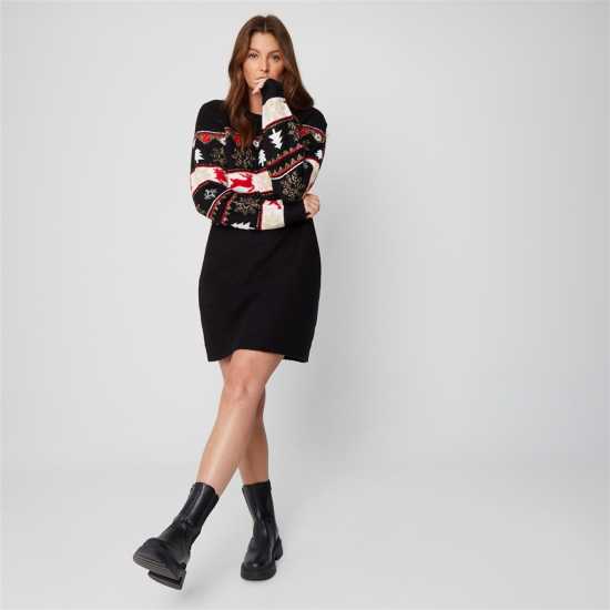 Be You Fairisle Jumper Dress  