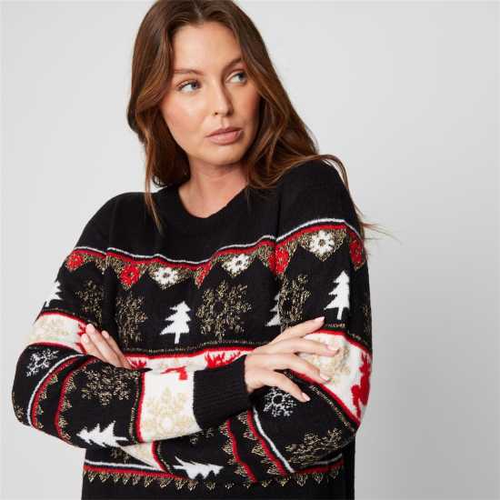 Be You Fairisle Jumper Dress  