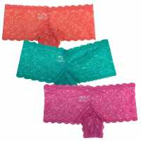 3 Pack Lace Frenchie Briefs