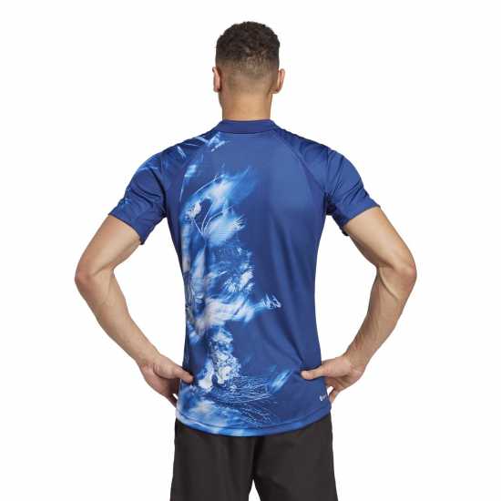 Adidas Мъжка Блуза С Яка Melbourne Tennis Heat.rdy Freelift Polo Shirt Mens  Мъжки тениски с яка