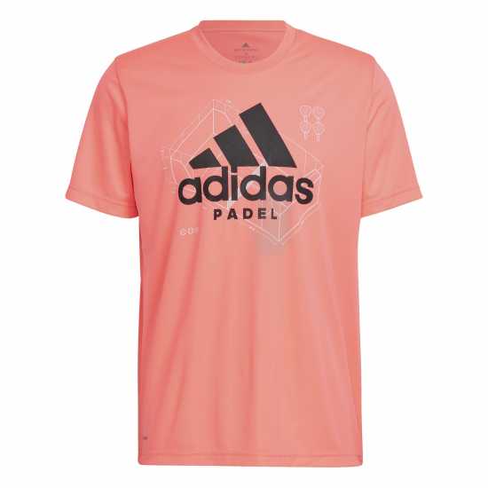 Adidas Padel Cat T Sn99 Pink - Мъжко тенис облекло