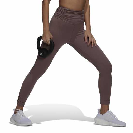 Adidas Yoga Studio Gathered 7/8 Leggings  Дамско трико и клинове