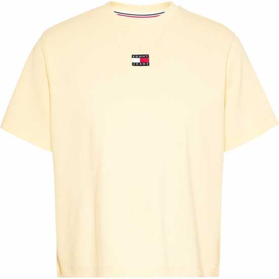 Tommy Jeans Boxy Badge T-Shirt  Дамски тениски с яка