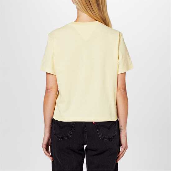 Tommy Jeans Boxy Badge T-Shirt  Дамски тениски с яка