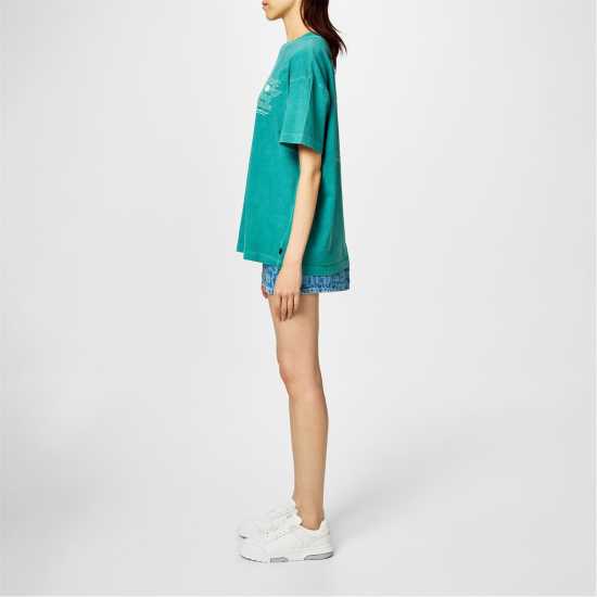 Tommy Jeans Oversized Graphic T-Shirt  Дамски тениски с яка