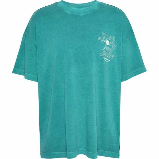Tommy Jeans Oversized Graphic T-Shirt  Дамски тениски с яка