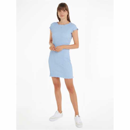 Tommy Jeans Smock Dress  Дамски поли и рокли