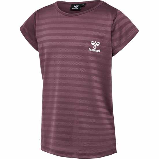 Hummel Short-Sleeve Performance Gym Top Лилаво Hummel Short-Sleeve Performance Gym Top Лилаво