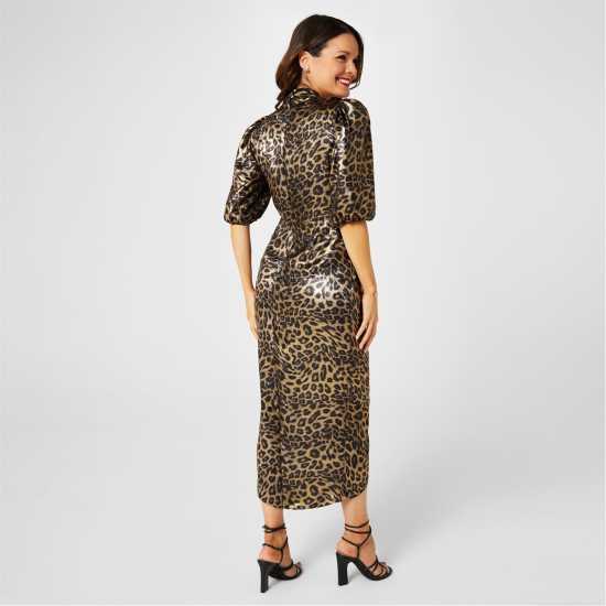 Biba X Tess Daly Foil Leopard Dress  - Dresses Under 60