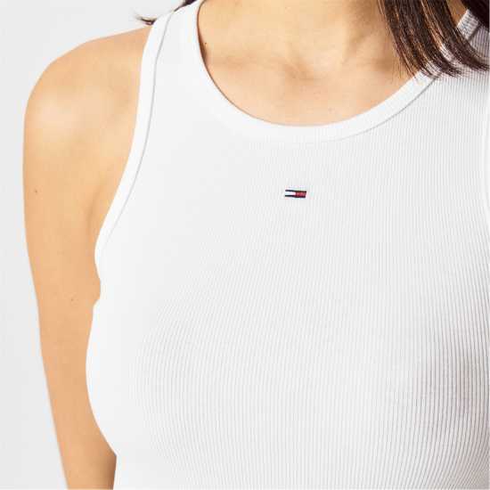 Tommy Jeans Essential Rib Tank  Дамски тениски с яка