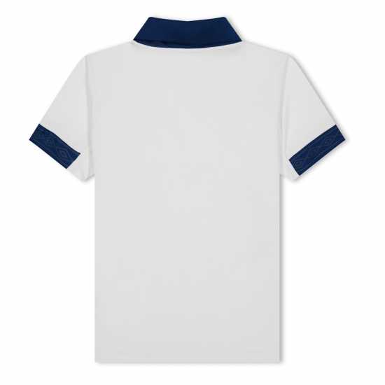 Umbro Es Tm Ss Js Jr Jn99 White / TW Navy Детски тениски и фланелки