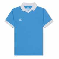 Umbro Es Tm Ss Js Jr Jn99 Sky Blue/White Детски тениски и фланелки