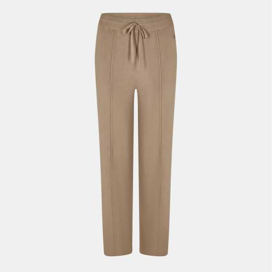 Jack Wills Knitted Pin-Tuck Trousers Women Тоуп 