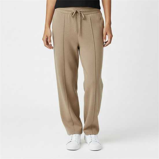 Jack Wills Knitted Pin-Tuck Trousers Women Тоуп Jack Wills Knitted Pin-Tuck Trousers Women Тоуп